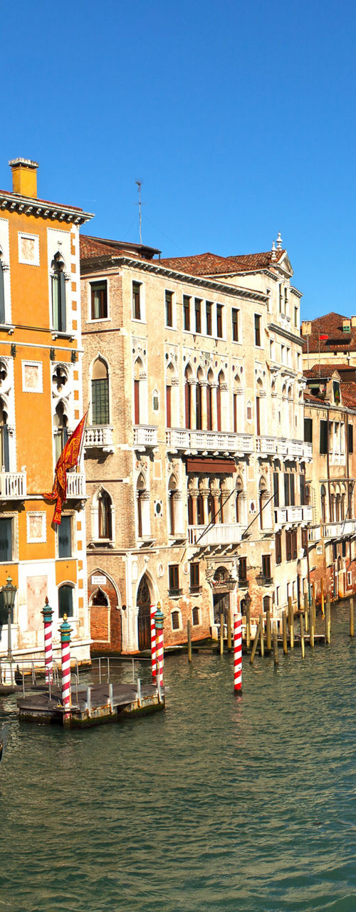 Scenic Grand Canal in Venice, Italy