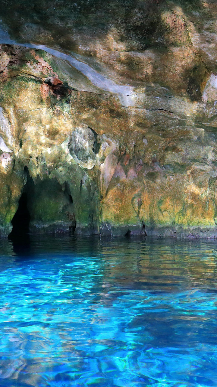Night Swimming at Cenote San Ignacio