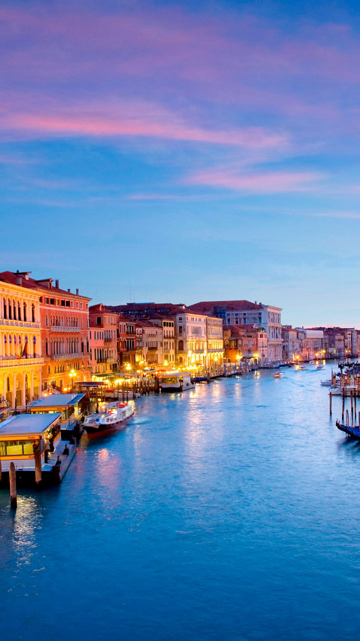 Venice Grand Canal at Sunset