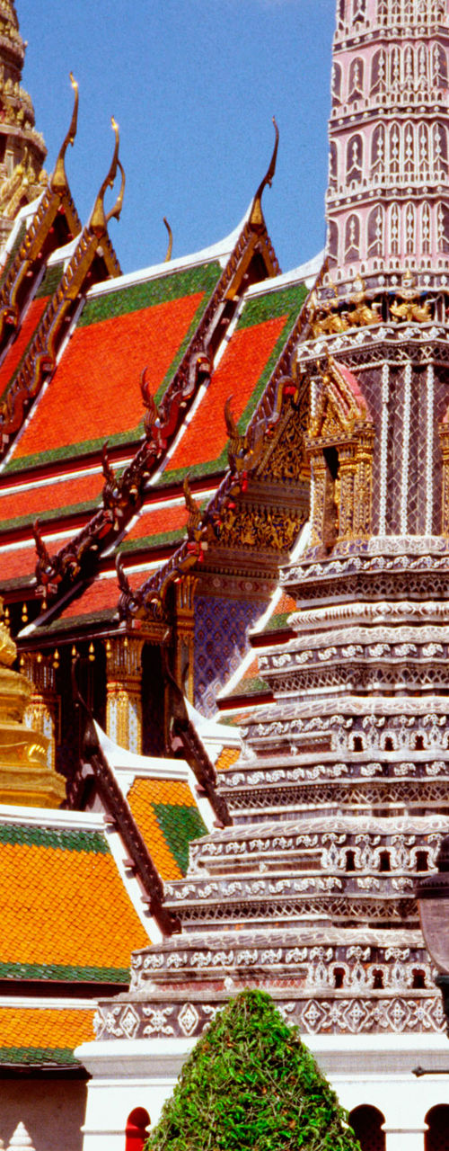 Grand Palace temple complex in Bangkok, Thailand