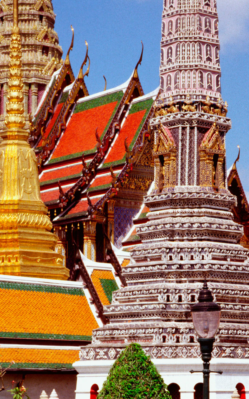 Grand Palace temple complex in Bangkok, Thailand