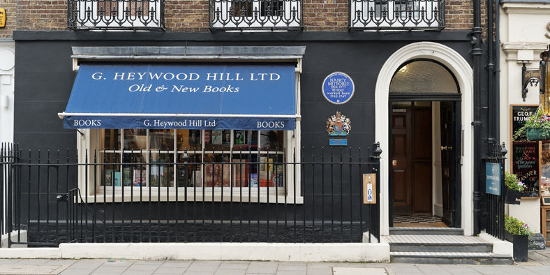 G. Heywood Hill Ltd bookstore exterior view