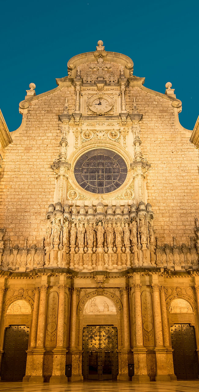 Historic courtyard with ornate architecture