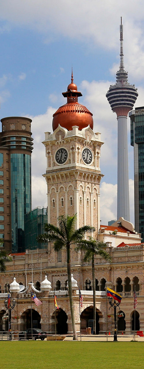 Historic Sultan Abdul Samad Building in Kuala Lumpur