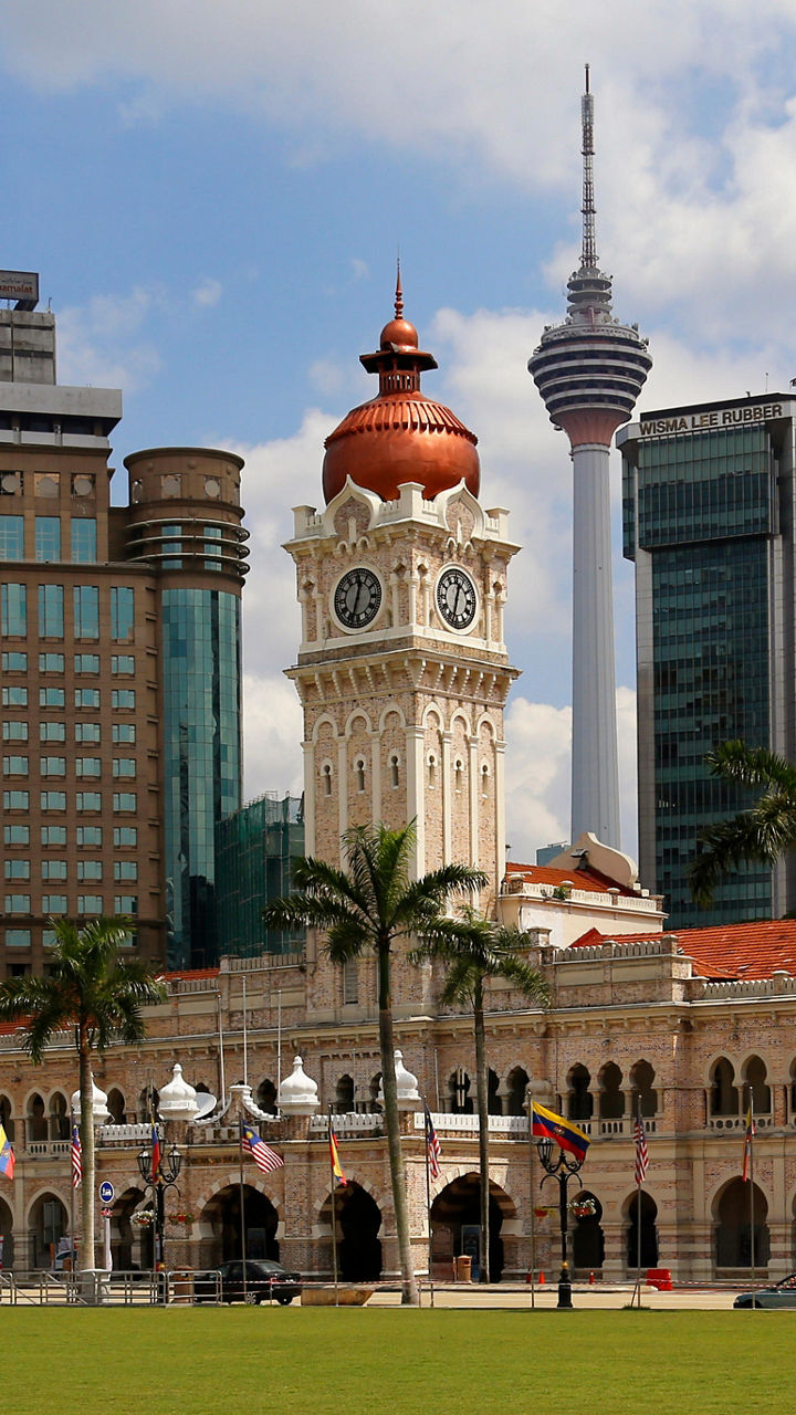 Historic Sultan Abdul Samad Building in Kuala Lumpur