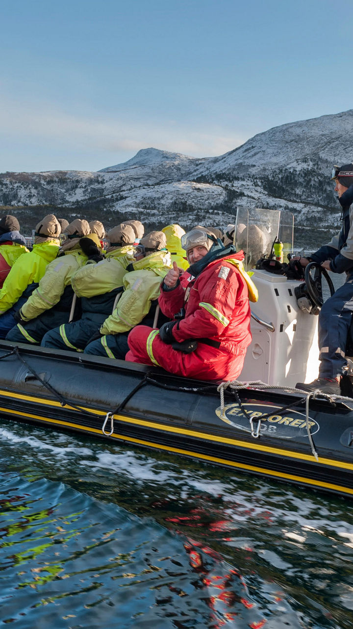 Scenic Tromsø by RIB Boat