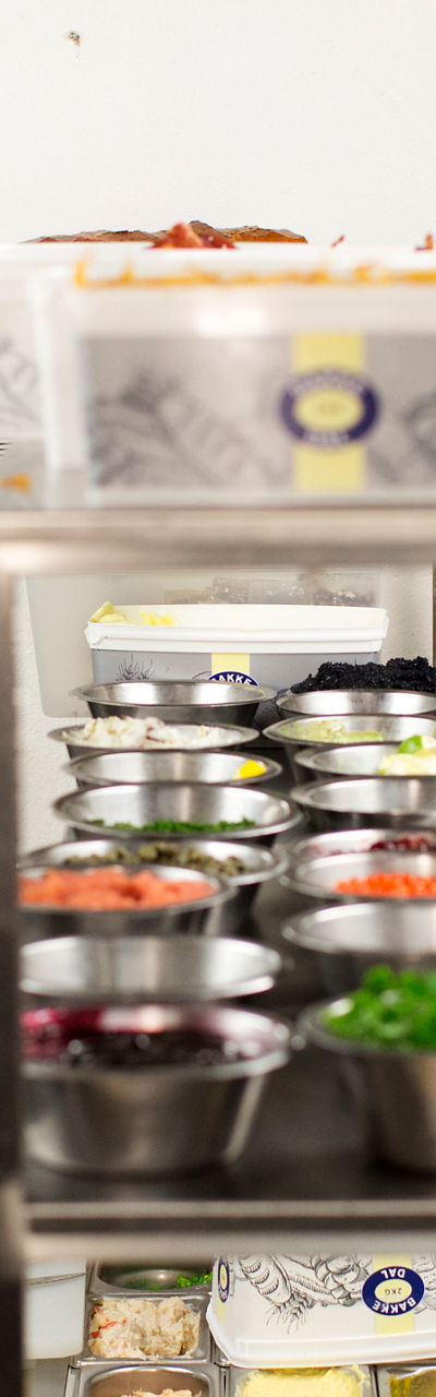 Professional kitchen with chefs preparing meals