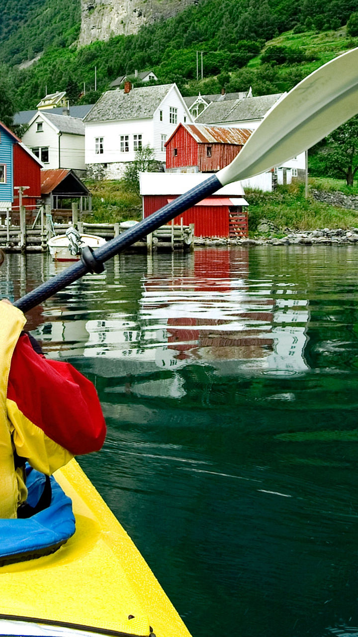 Naerøyfjord by Kayak