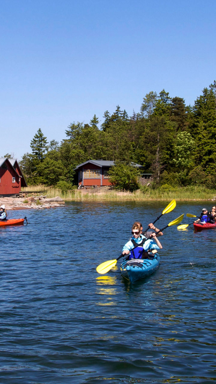 Kayaking the Åland Islands