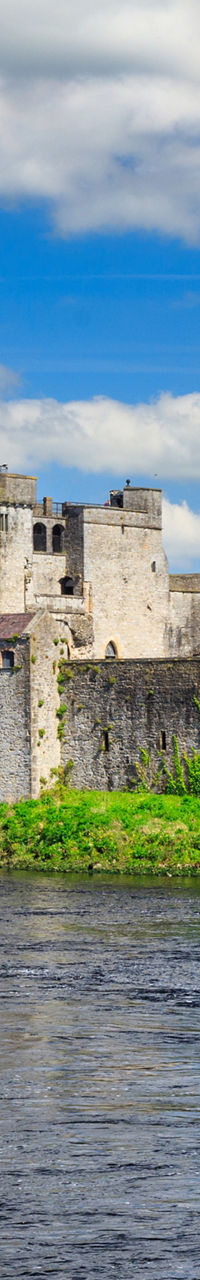 Historic King John's Castle by River Shannon