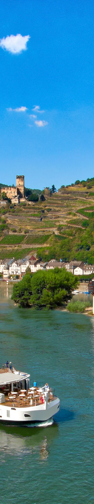 Scenic river cruise through lush landscapes