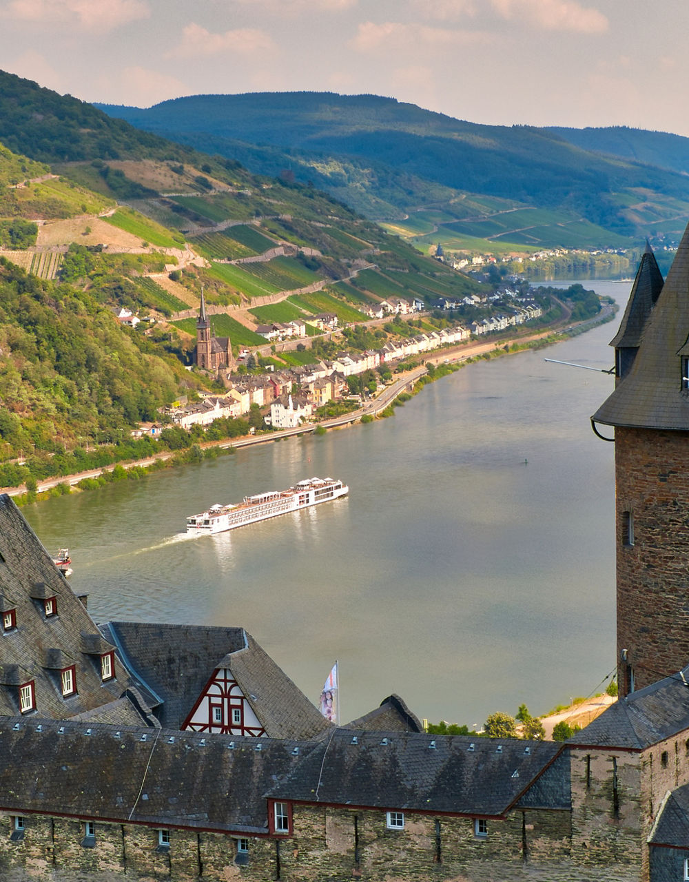Longship on the Middle Rhine