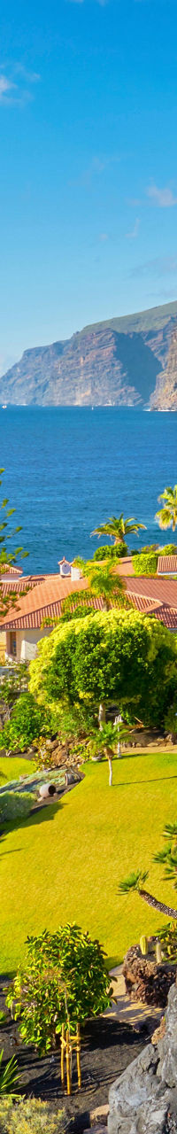 Coastal resort with cliffs and ocean view