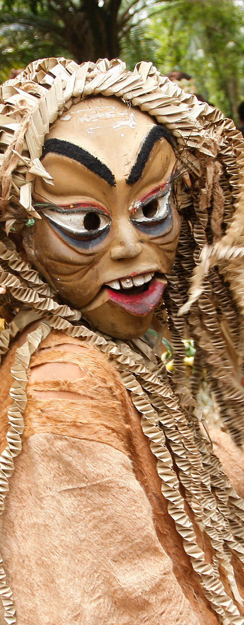 Traditional dance in outdoor cultural event