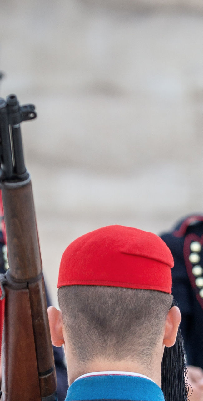 Traditional Guards in Ceremonial Uniforms