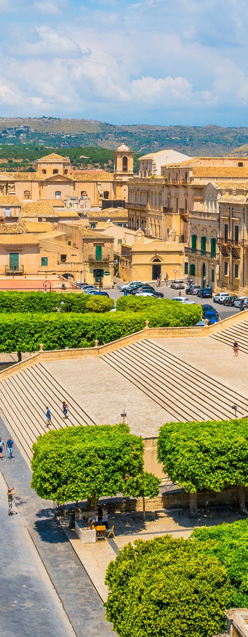 Historic cityscape of Noto, Sicily