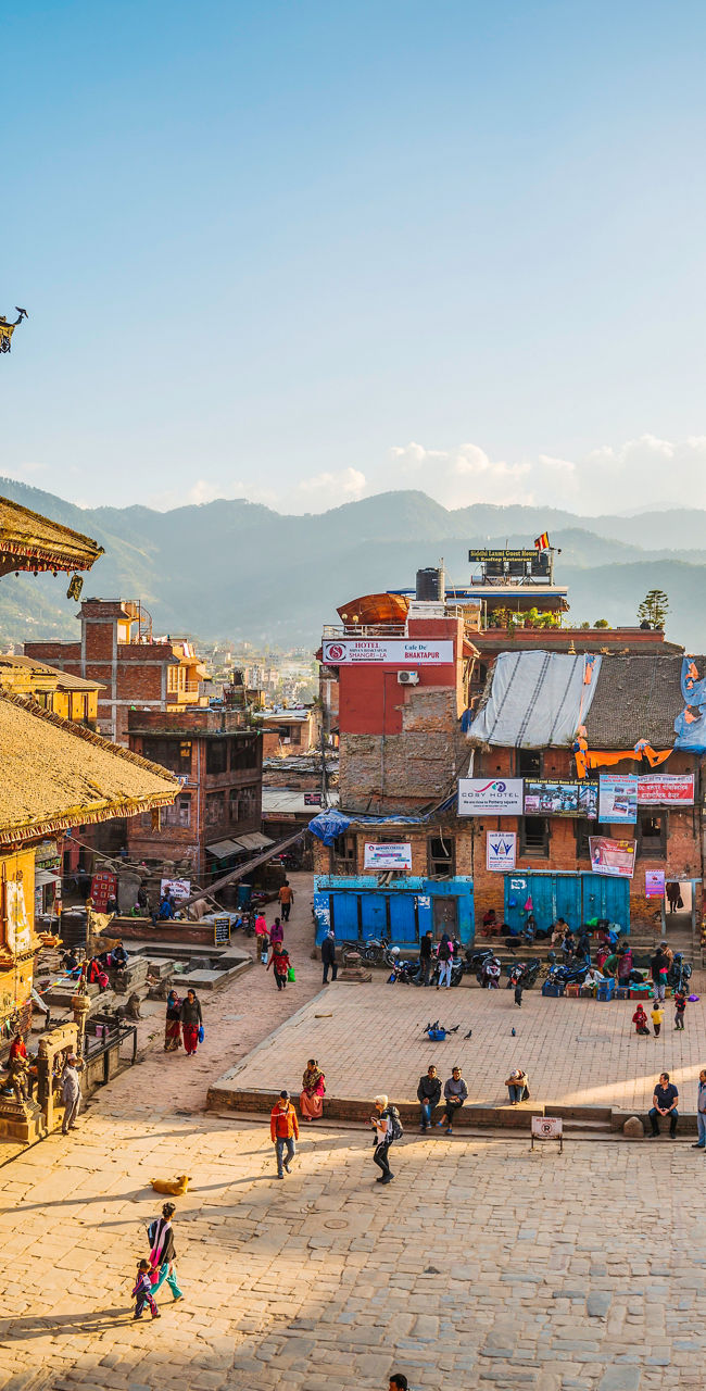 Historic Durbar Square in Bhaktapur, Nepal