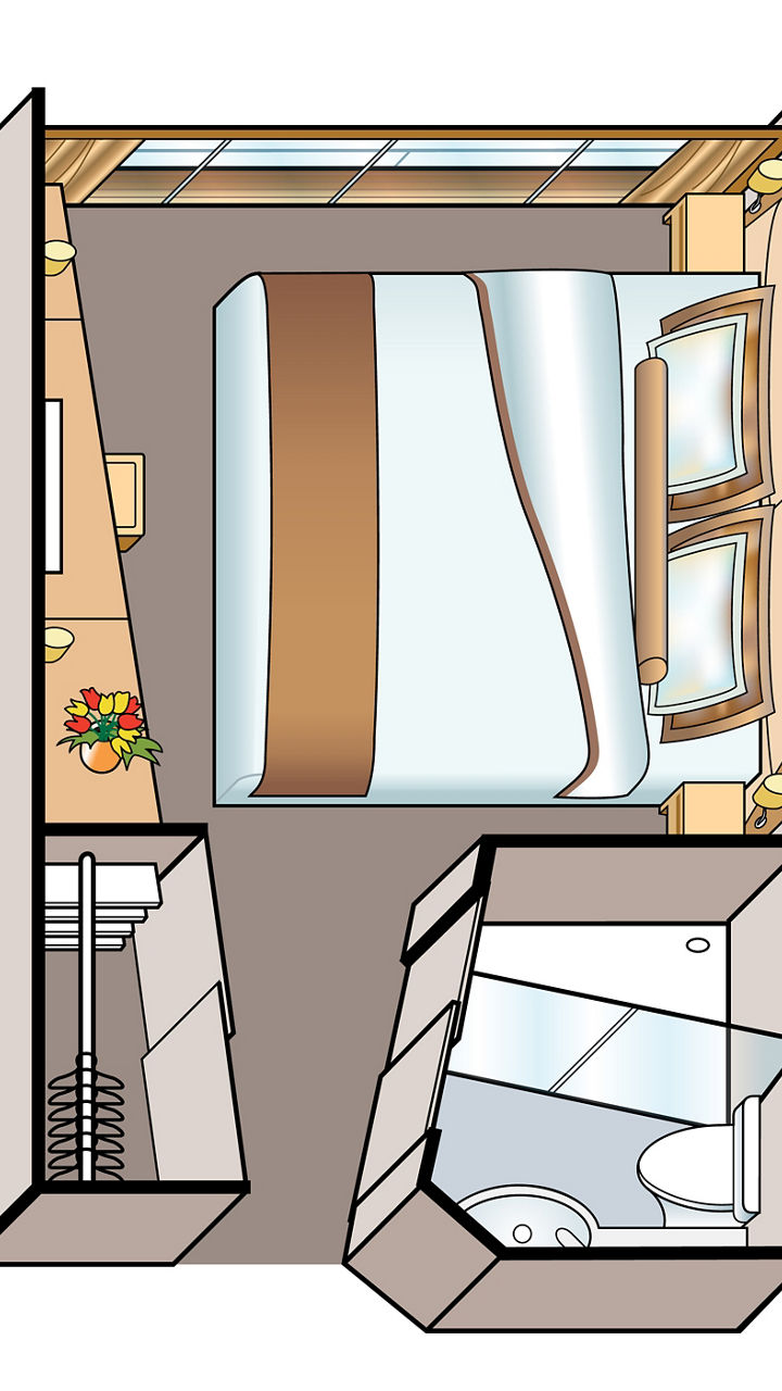 Illustration of a French balcony design