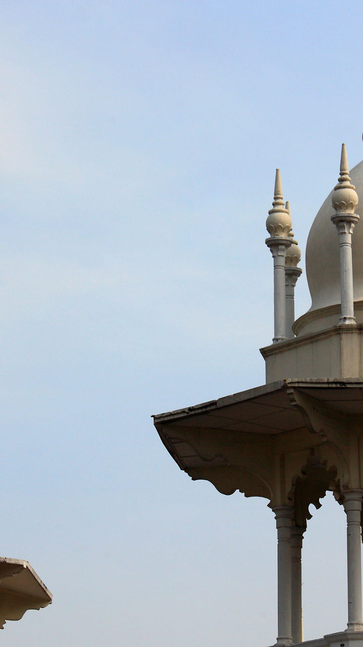 Architectural domes of historic building