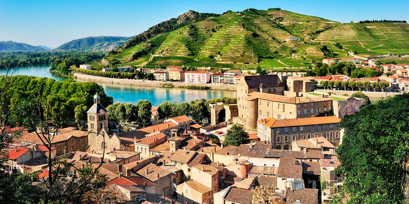 Scenic French Village with River View