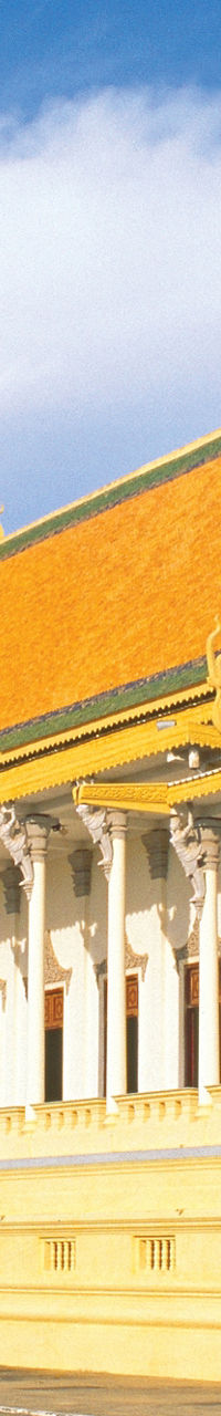 Golden Royal Palace in Phnom Penh, Cambodia