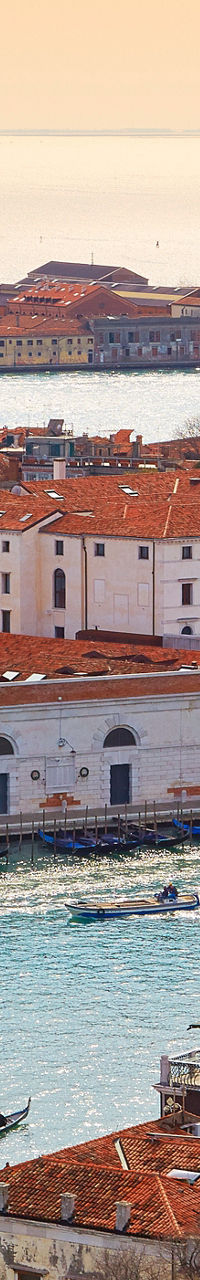 Scenic view of Venice at sunset