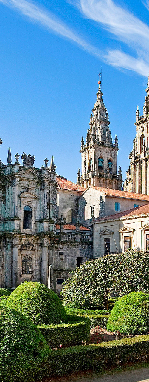 Historic Cathedral with Garden View