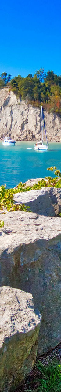 Scenic Coastal Path with Rocky Cliffs