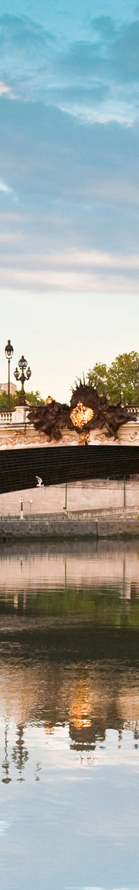 Pont Alexandre III with Eiffel Tower View