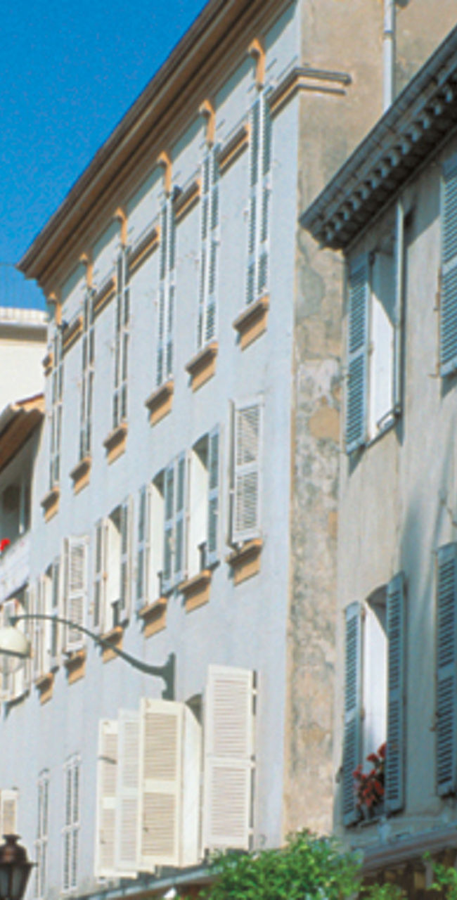 Charming European Street with Colorful Buildings