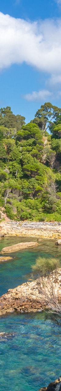 Scenic coastal cliffs with turquoise waters
