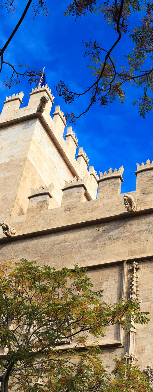 Historic Gothic building with ornate facade