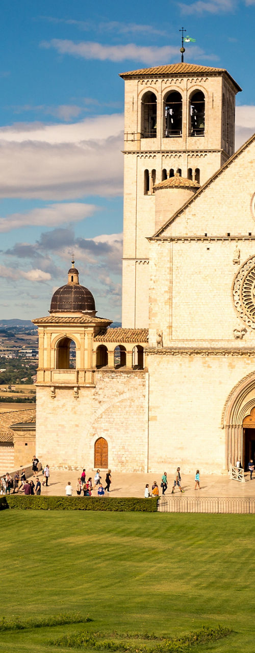 Historic Basilica in Scenic Countryside