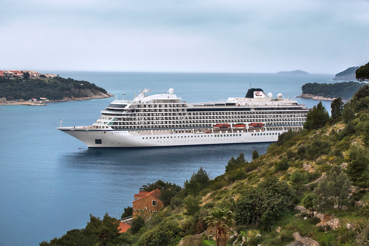 Viking Ocean Ship in Dubrovnik