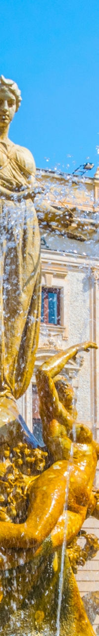 Fountain of Diana in historic square