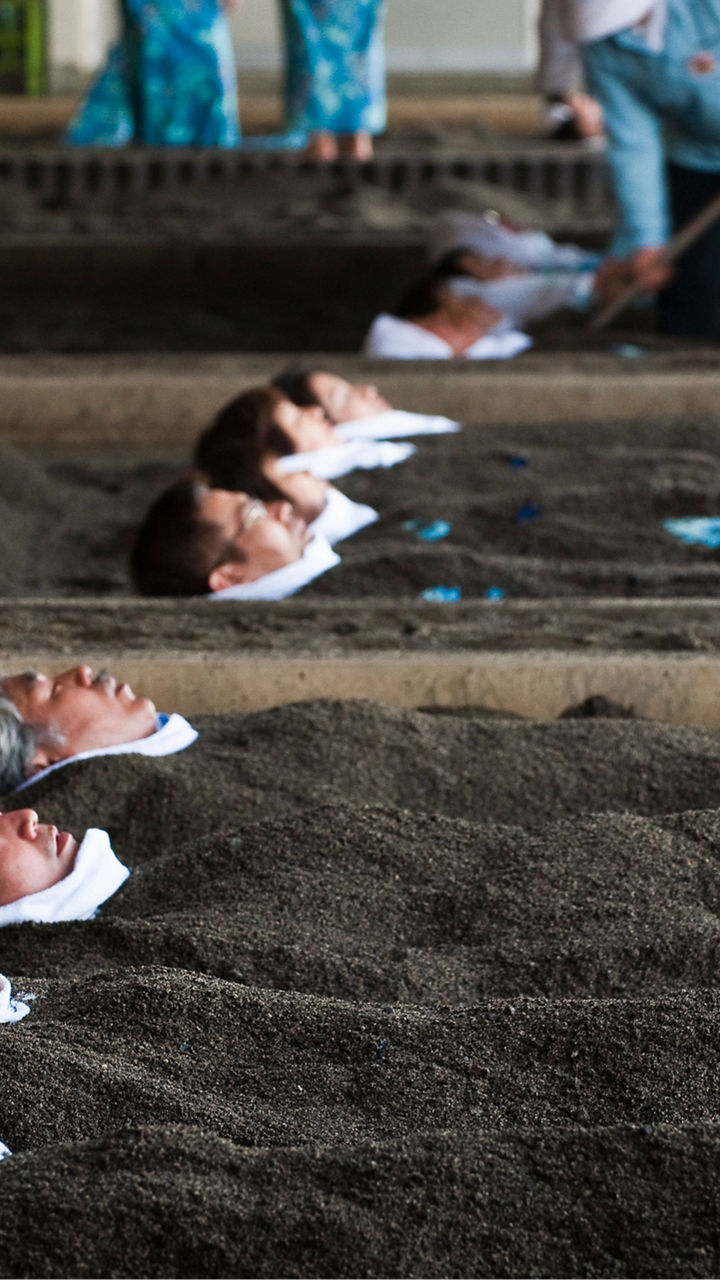 Ibusuki Sand Bath Experience