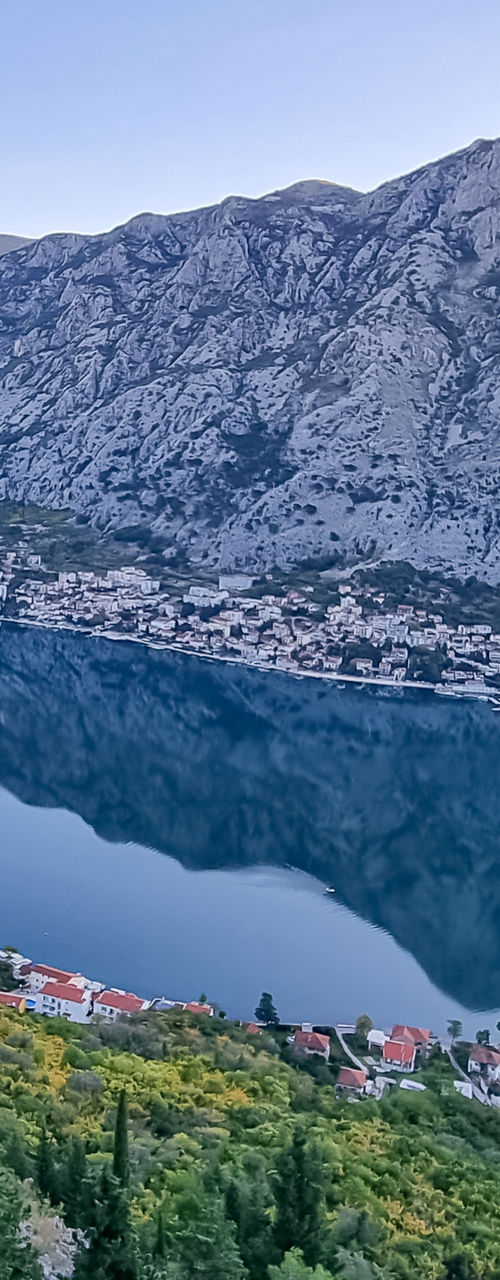 Scenic Bay with Mountain Backdrop