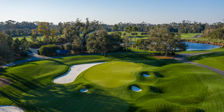 Scenic Golf Course with Rolling Greens