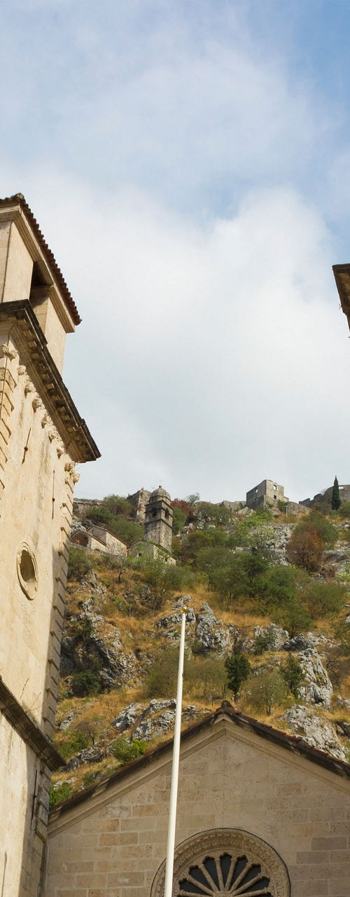 Historic Stone Cathedral with Twin Towers