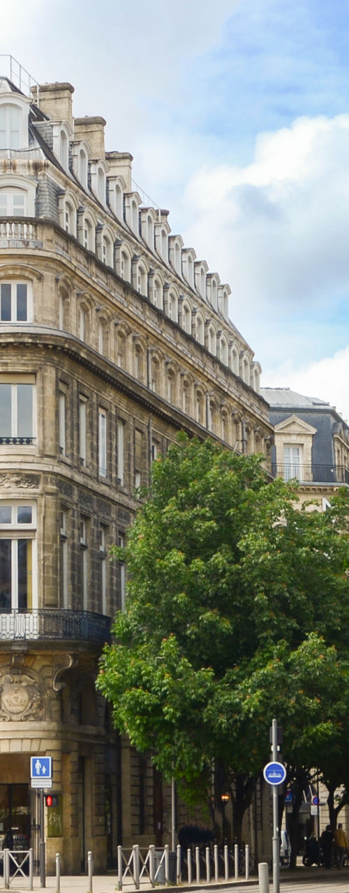 Historic building in urban cityscape