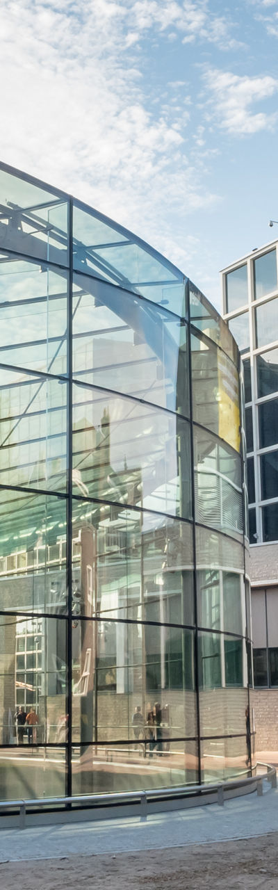 Van Gogh Museum exterior in Amsterdam