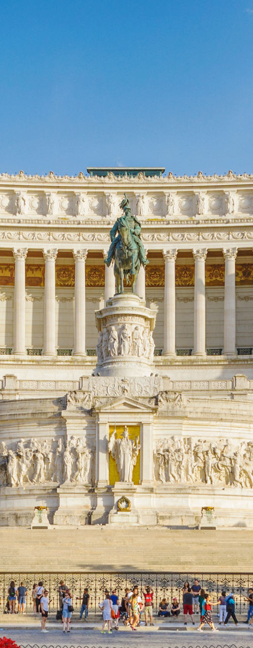 Vittorio Emanuele II Monument in Rome, Italy