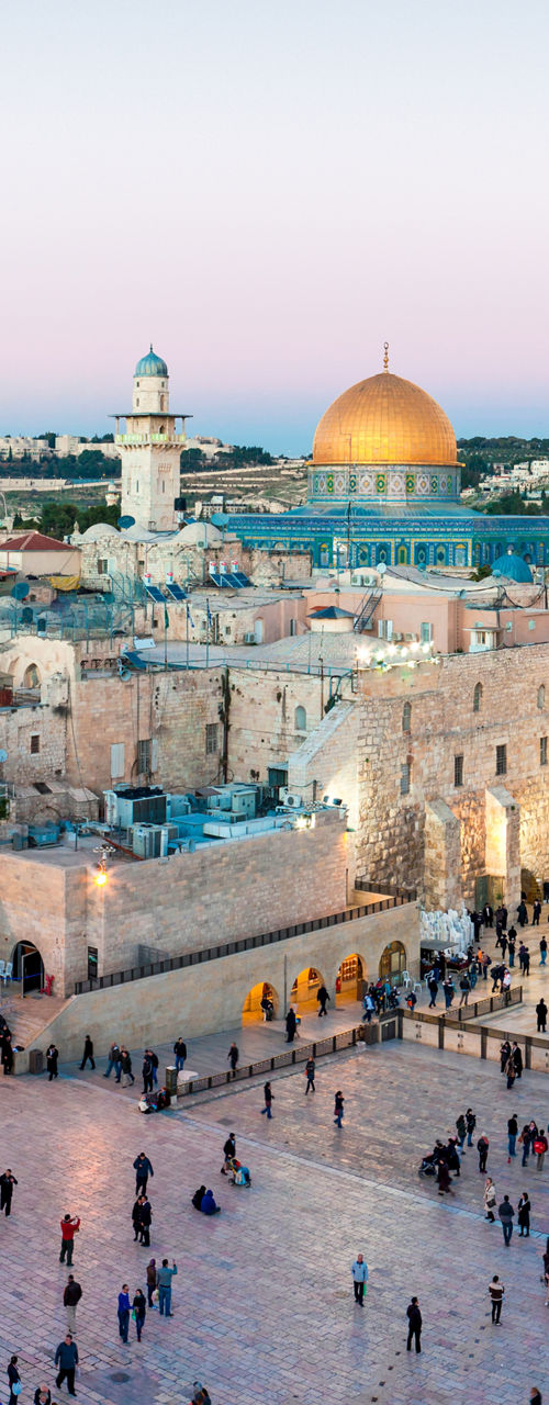 Jerusalem Old City with Dome of the Rock