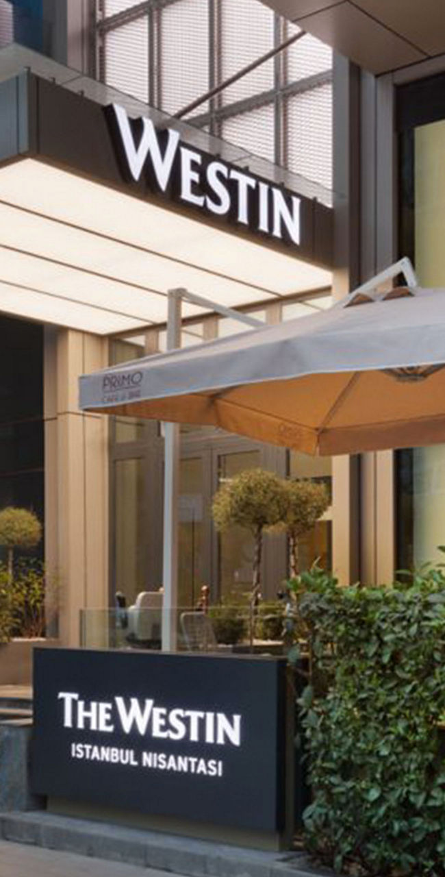 The Westin Istanbul hotel entrance exterior