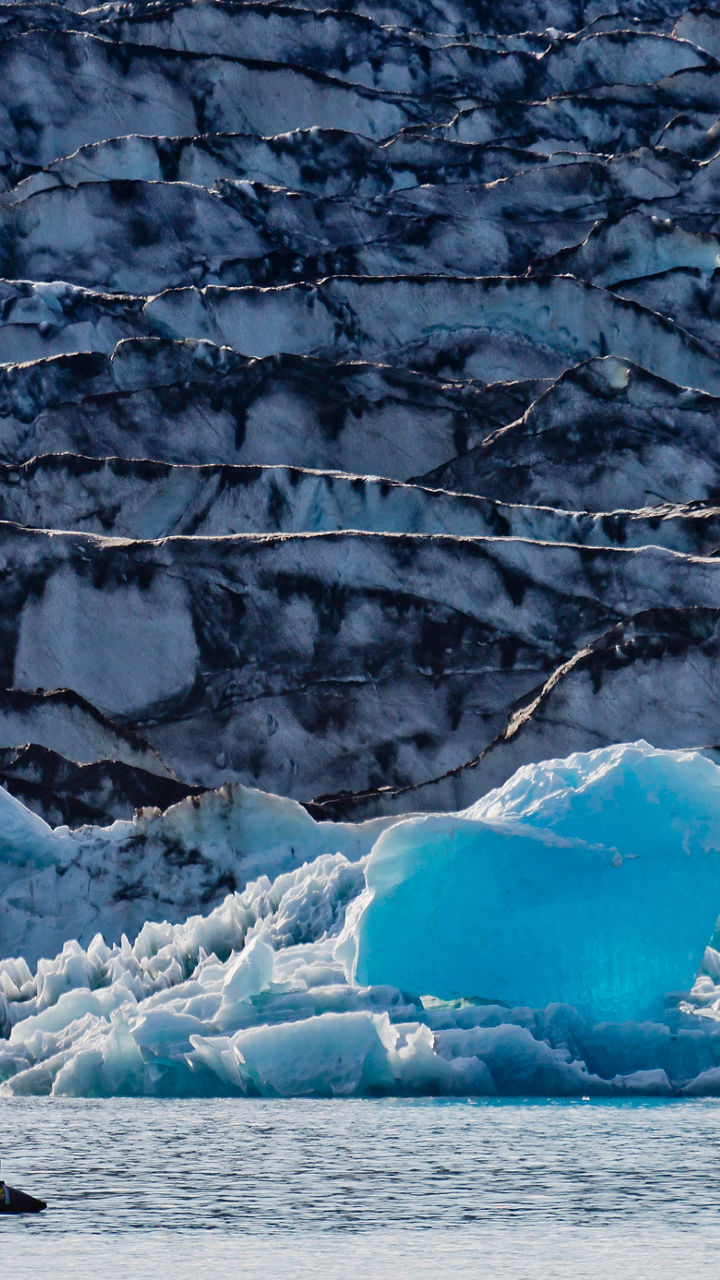 Fjallsárlón Ice Lagoon by Zodiac